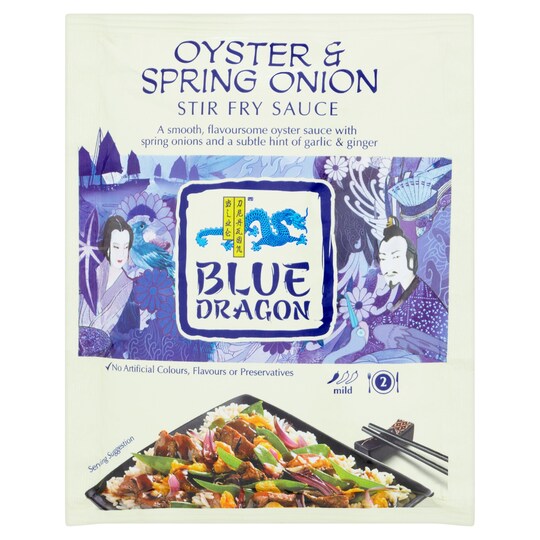 Blue Dragon Stir Fry Oyster & Spring Onion Sauce 120G Tesco Groceries