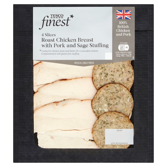 Tesco Finest Chicken Breast With Stuffing 125G Tesco Groceries