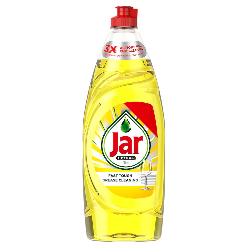 Jar Extra+Citrus Tekutý Prostředek Na Mytí Nádobí.Složení Č. 1 Od Jaru Pro Mytí Odolné Mastnoty650ml