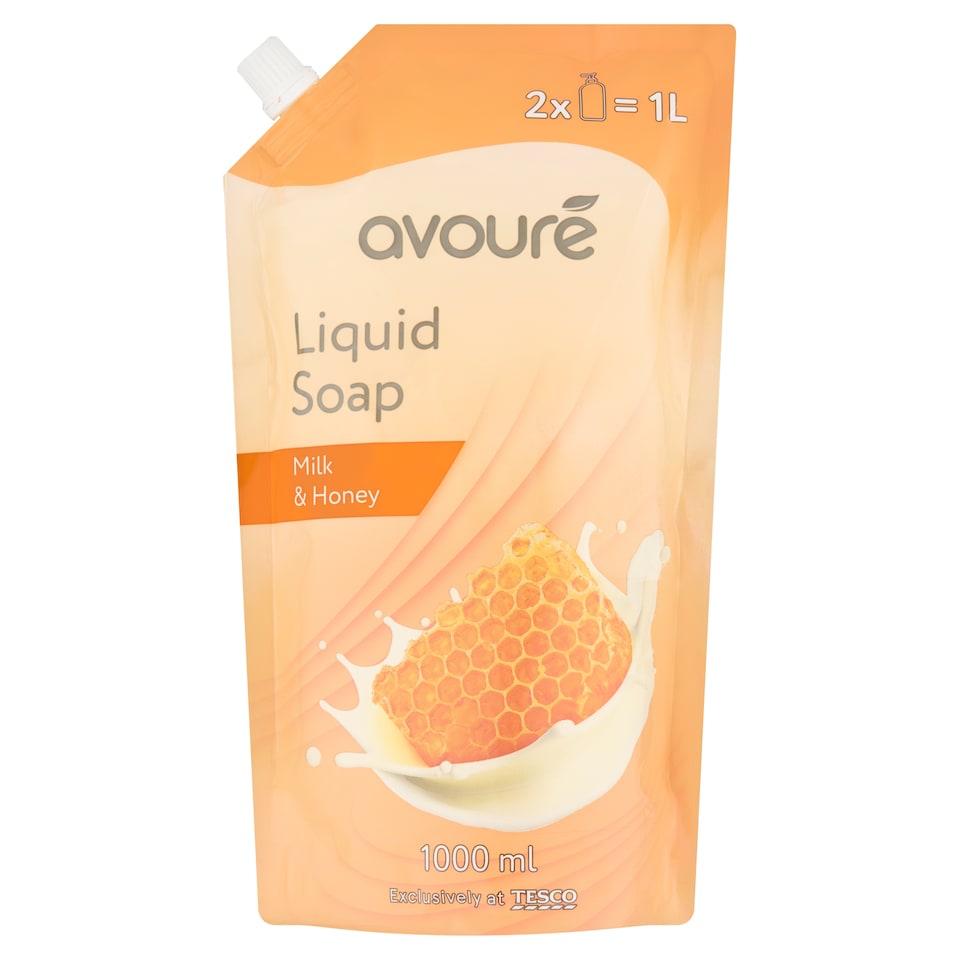 Avouré Milk & Honey Liquid Soap 1000 ml