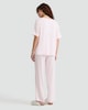 image 2 of F&F Wide Leg Drawstring Pyjama Bottoms in Pink