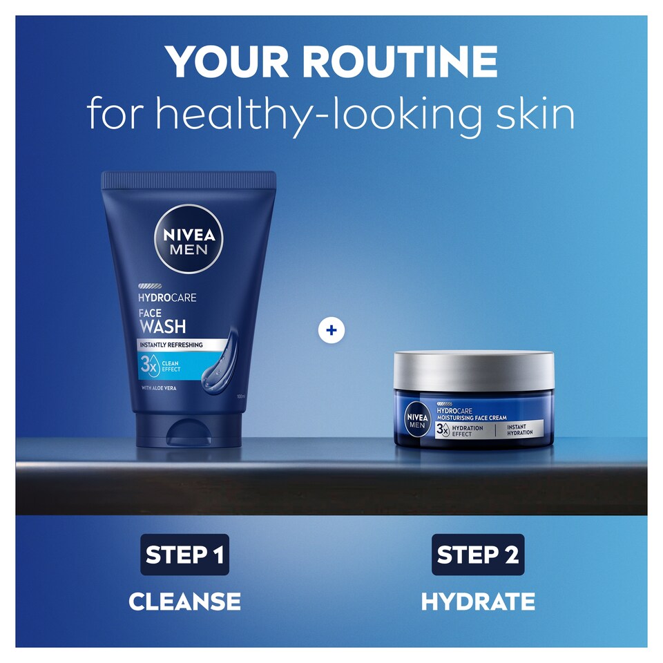 image 1 of NIVEA MEN Protect & Care Intensive Face Moisturiser 50ml