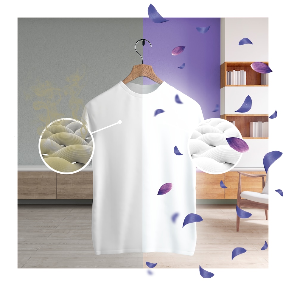 image 1 of Lenor Outdoorable Fabric Conditioner Moonlight Lily 76W 1.064L