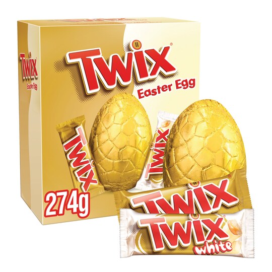 Twix Large Easter Egg 274G Tesco Groceries