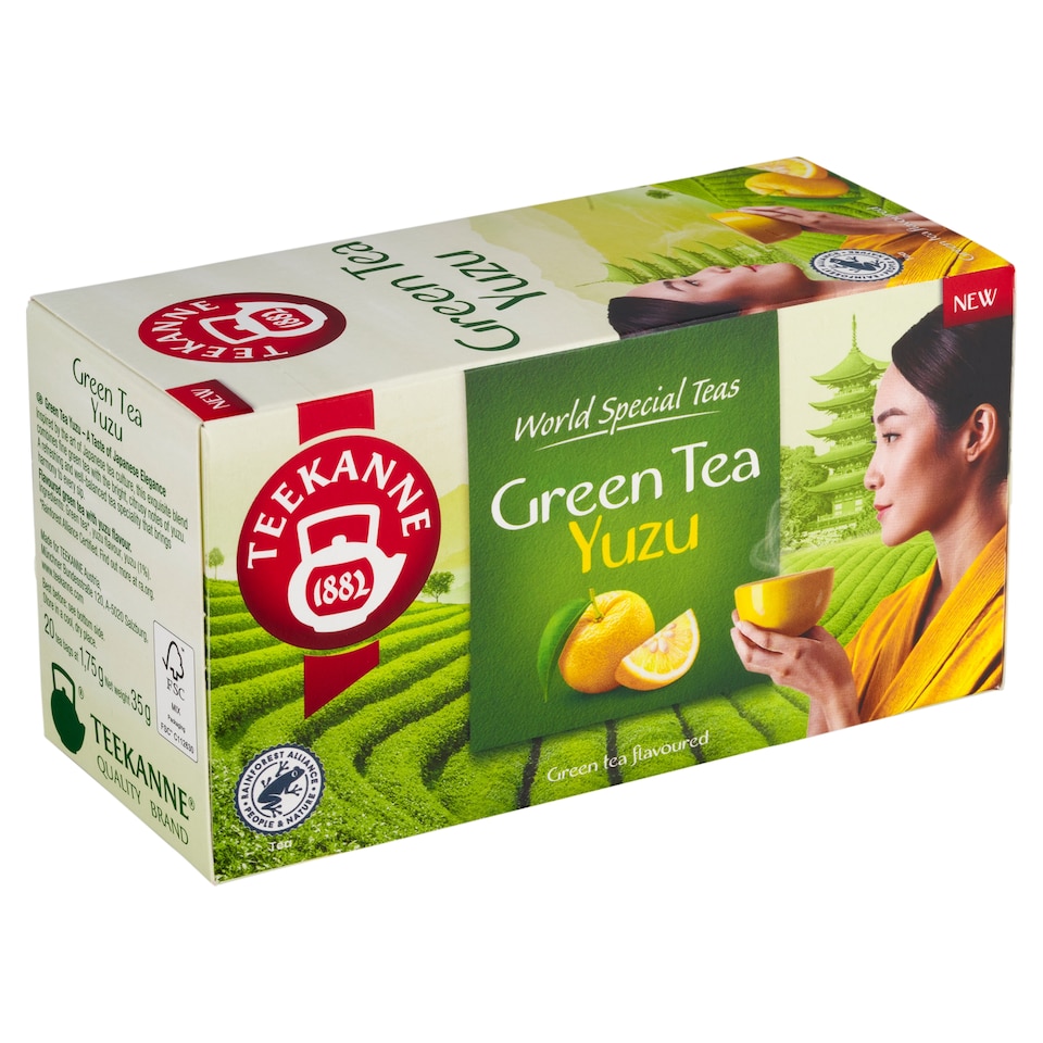 image 1 of Teekanne World Special Teas Yuzu Green Tea Flavoured 20 x 1.75 g (35 g)