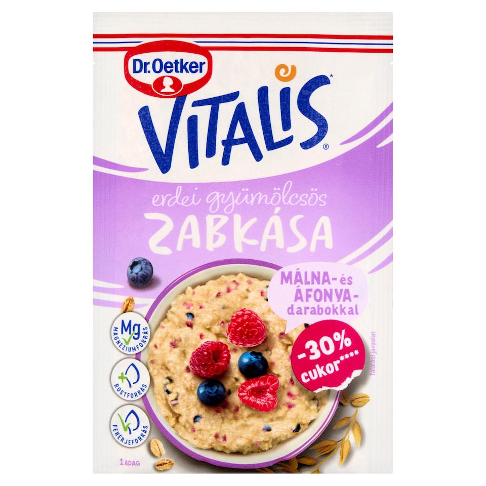 Dr. Oetker Vitalis Forest Fruit Porridge Base Powder 53 g