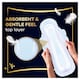 image 5 of Always Ultra Secure Night Extra Sanitary Towels Size 5 Wings 14 Pack