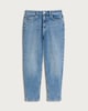 image 4 of F&F High Rise Slim Fit Mom Jeans in Blue