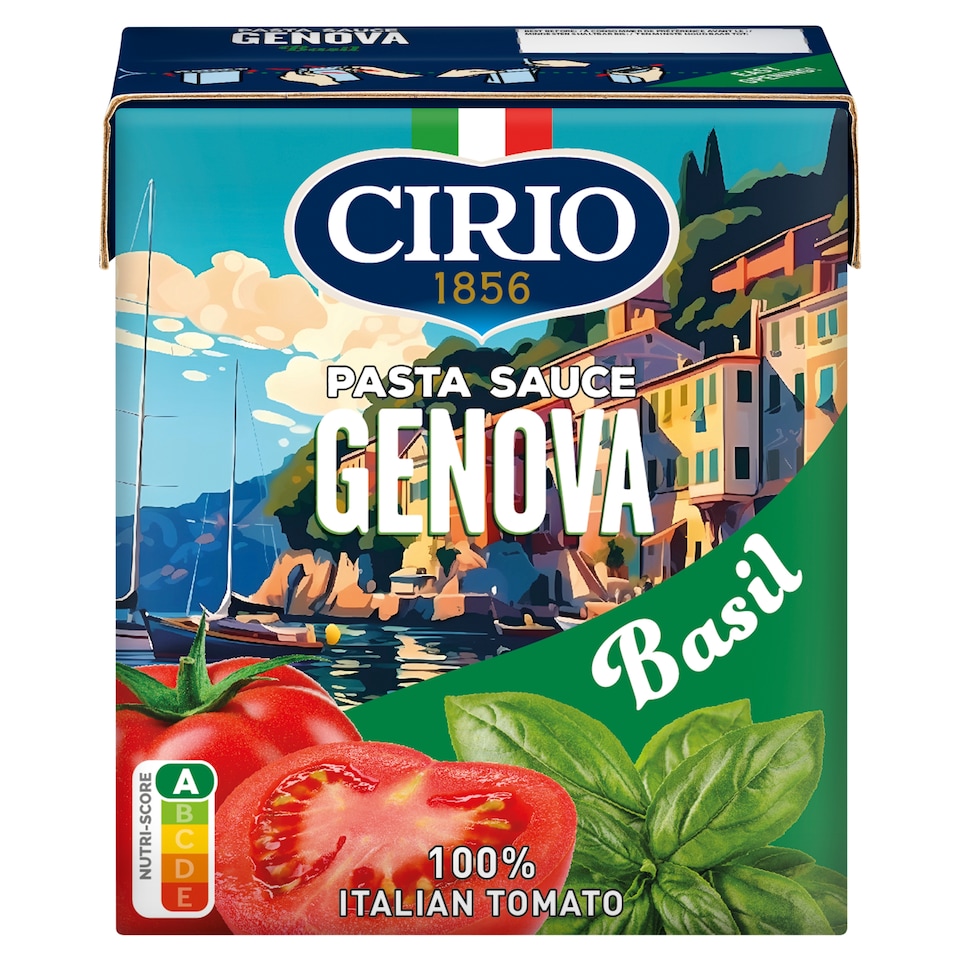 Cirio Genova Basil Pasta Sauce in Tetra 340 gram
