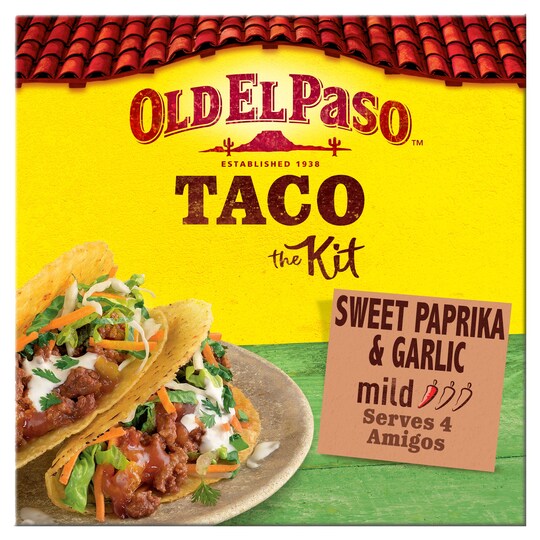 Old El Paso Crunchy Taco Kit 308G
