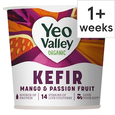 Yeo Valley Kefir Yogurt Mango & Passion Fruit 350G