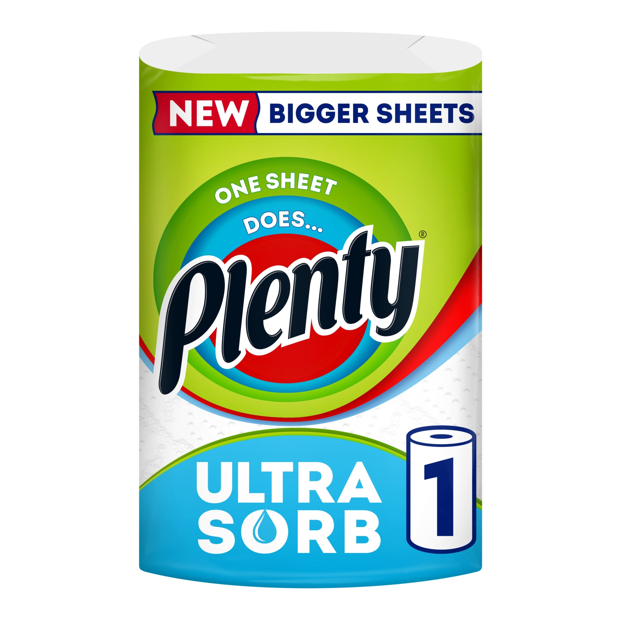 Plenty Ultrasorb Kitchen Roll 1 Roll