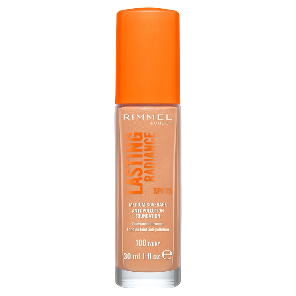 image 1 of Rimmel Lasting Radiance Foundation Ivory 30Ml