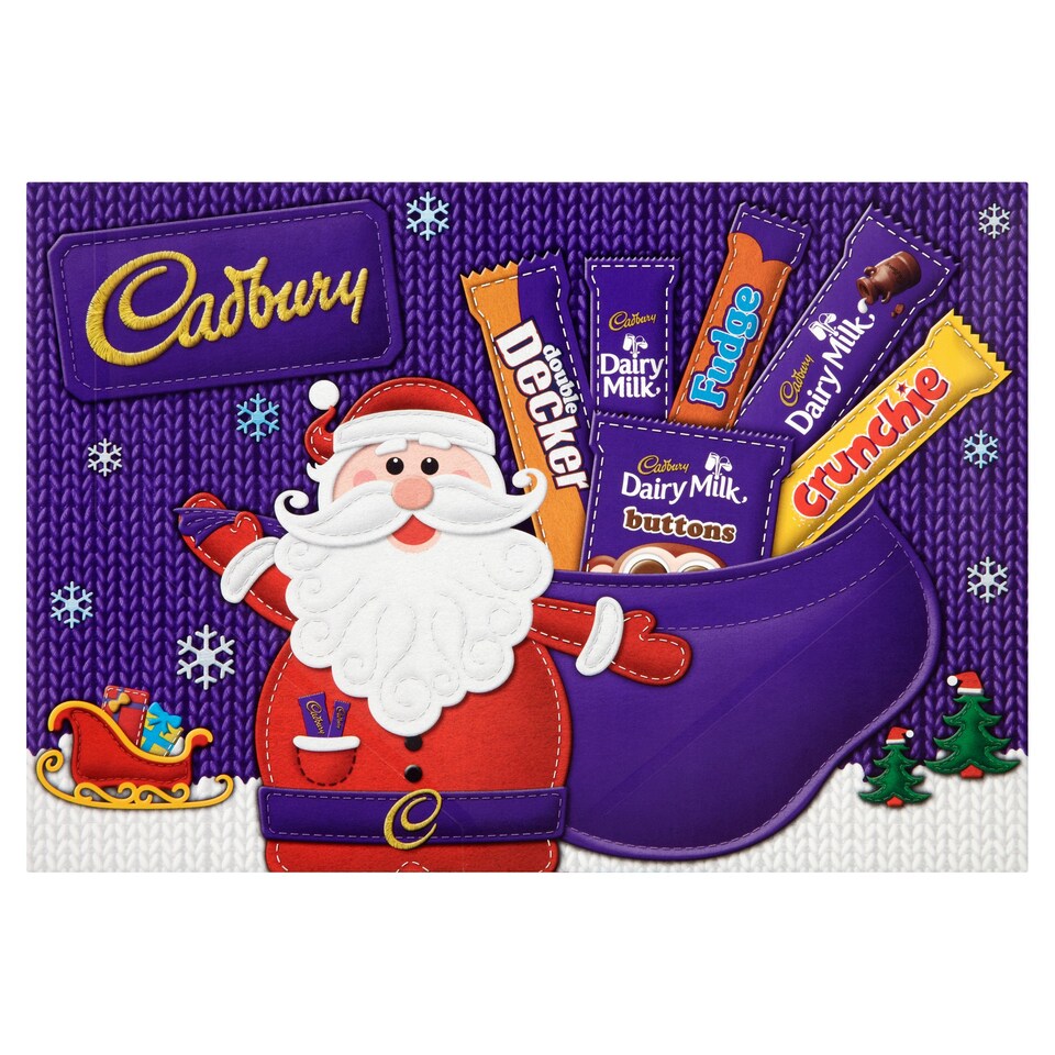 image 1 of Cadburys Medium Selection Box Snowman 180G