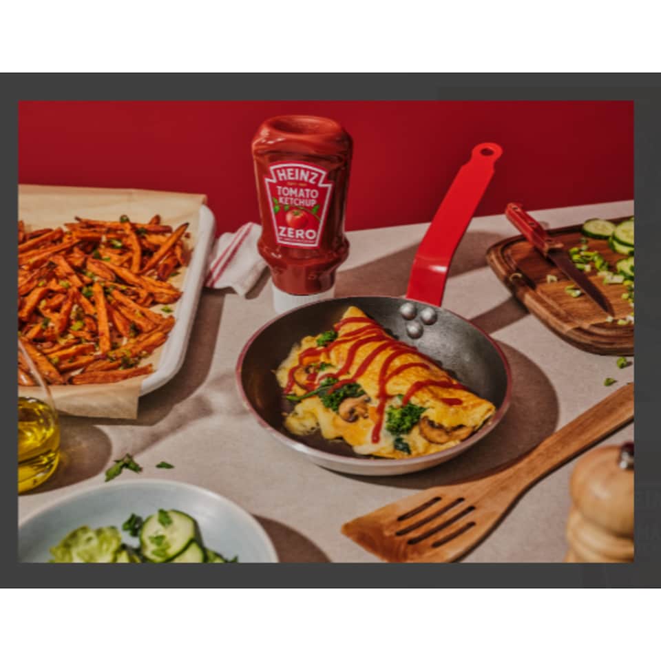 image 1 of Heinz Tomato Ketchup Zero No added sugar & salt 800ml