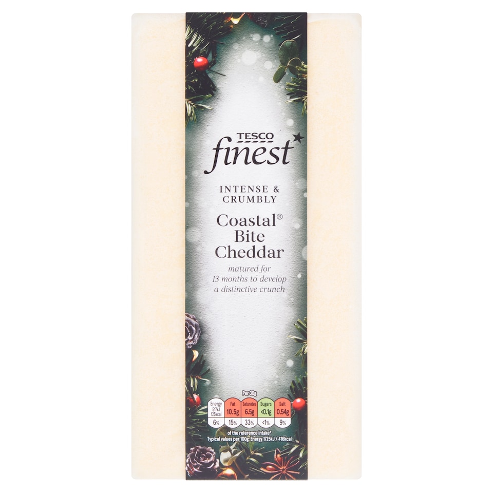 Tesco Finest Coastal Bite Cheddar 500G