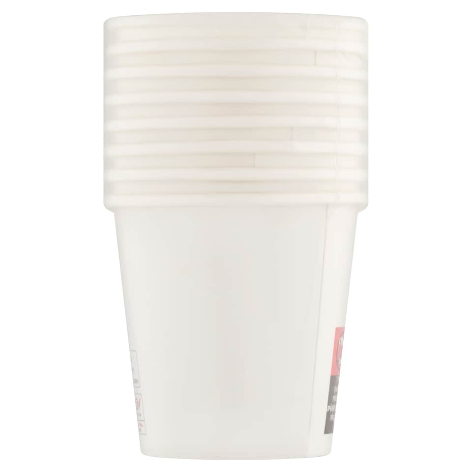 Decorata fehér papírpohár 80 ml 8 db