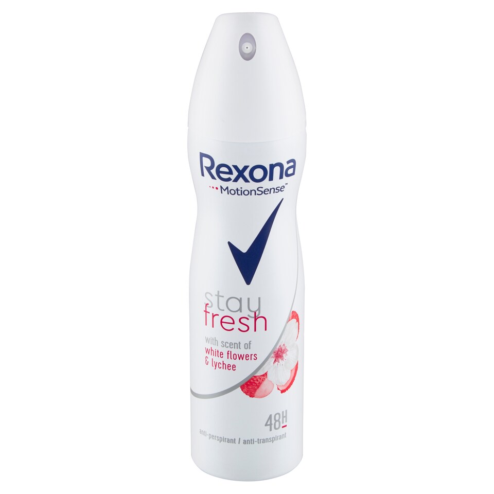 Rexona White Flower & Lychee antiperspirant ve spreji 150ml