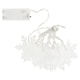 obrázok 2 z Mobil Digital 10 LED svetelná reťaz s vločkami na batérie v teplej bielej farbe
