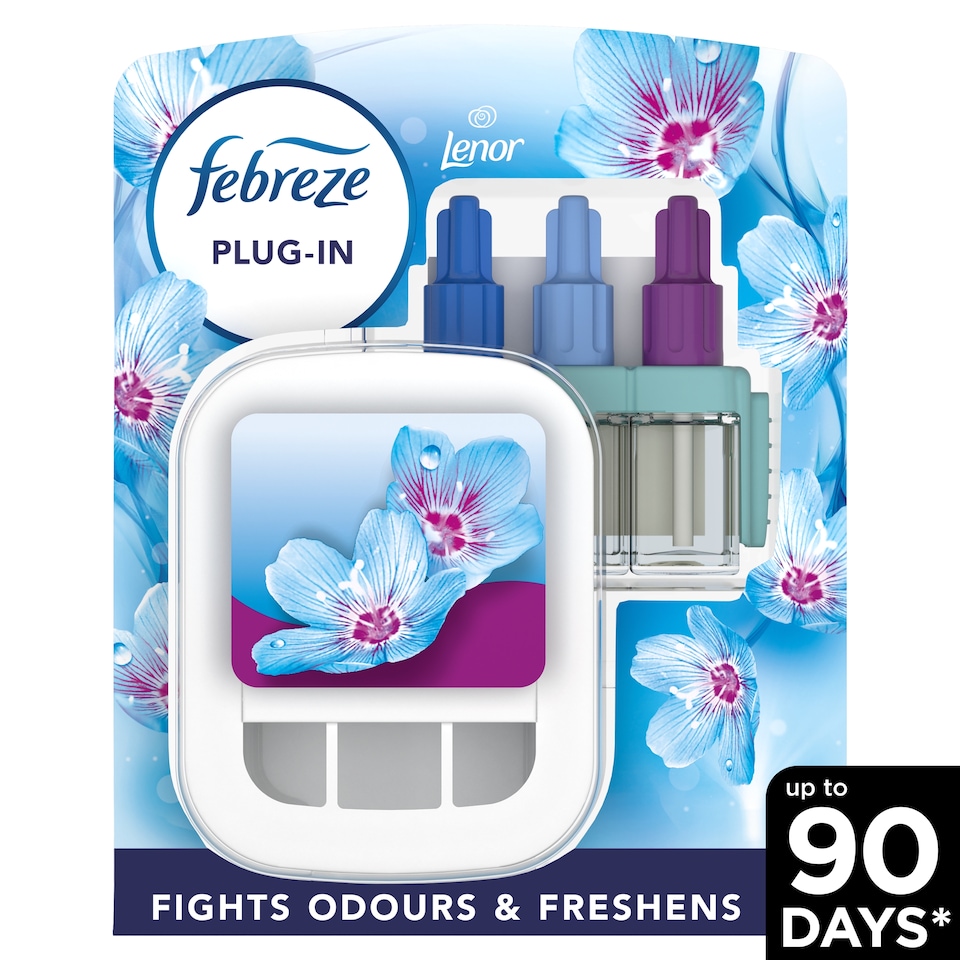 image 1 of Febreze Air Freshener Plug & Refill Starter Kit Spring Awakening 20Ml