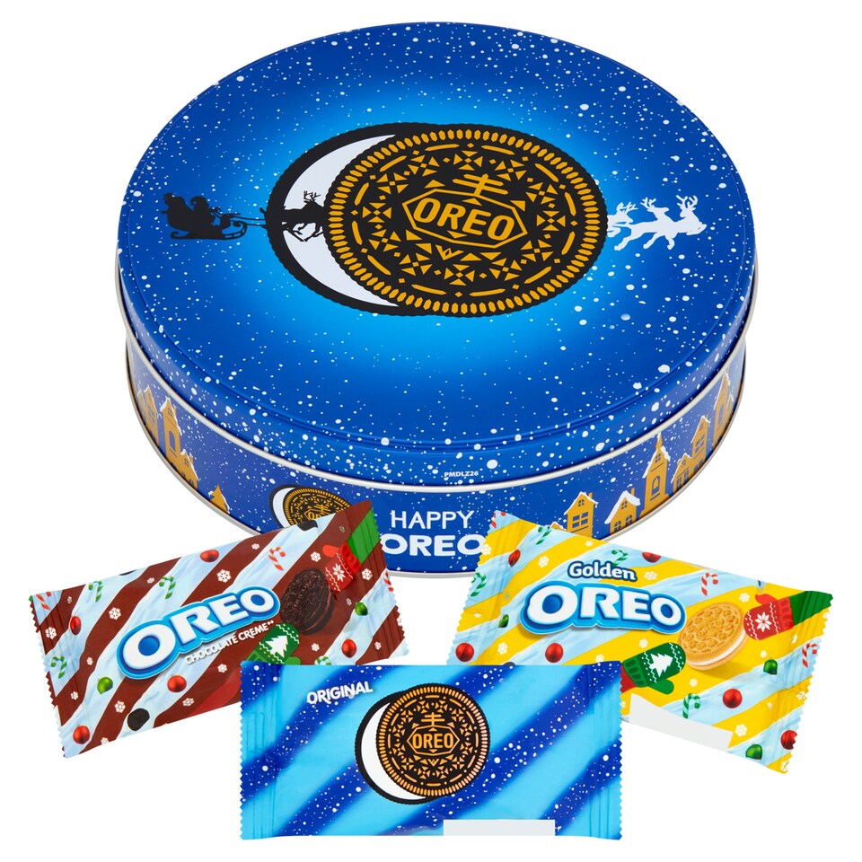 image 1 of Oreo Christmas Tin 350G