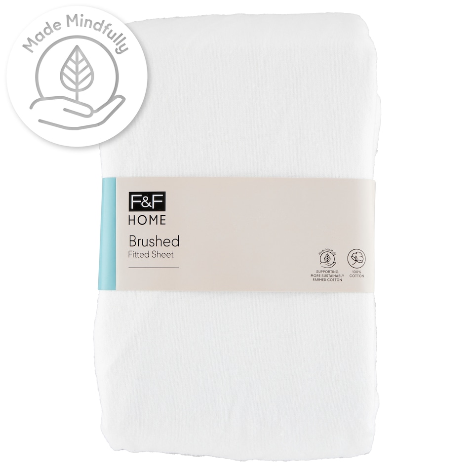 F&F Home White gumis lepedő 160 x 200 x 25 cm