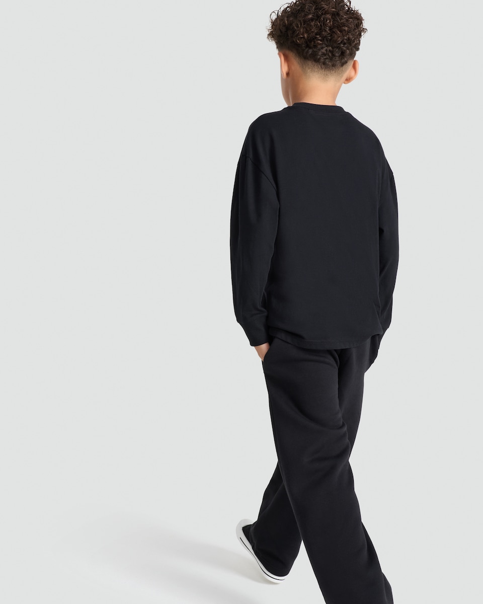 image 1 of Minecraft Ender Dragon Pure Cotton Top in Black