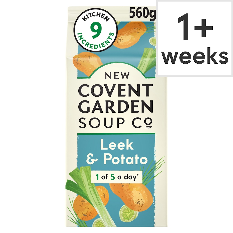 image 1 of New Covent Garden Soup Co. Leek & Potato Soup 560g