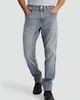 image 1 of F&F Cotton Rich Straight Leg Jeans in Grey