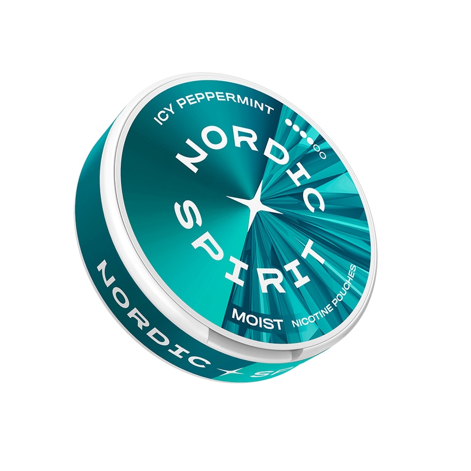 image 1 of Nordic Spirit Icy Peppermint X-Strong Nicotine Pouches 11mg 20 Pouches