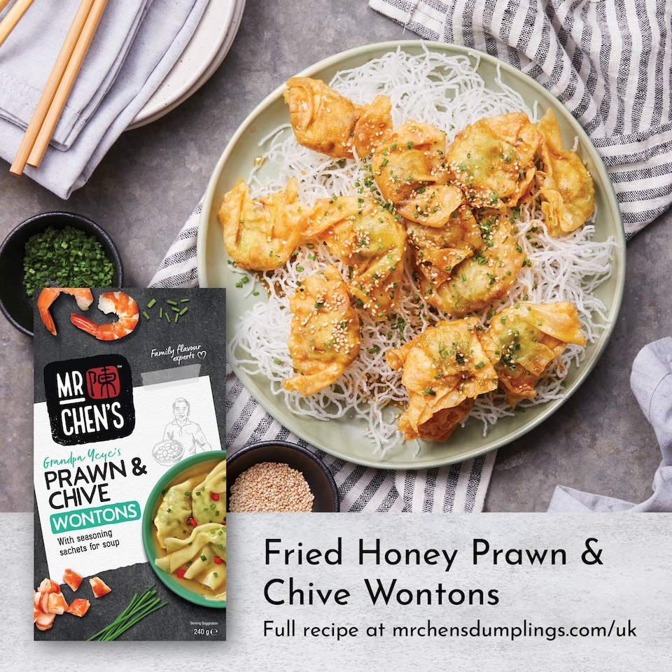 image 1 of Mr Chen's Prawn & Chive Wontons 240g