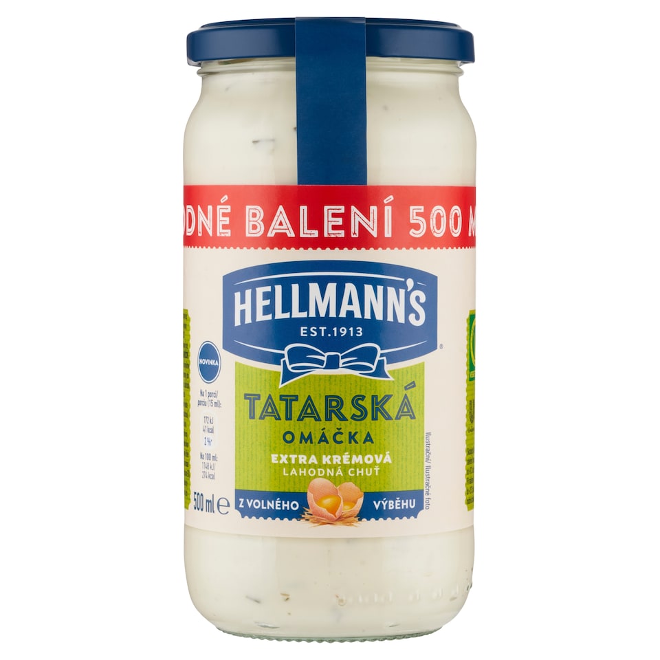 obrázok 1 z Hellmann's Tatárska omáčka 500 ml