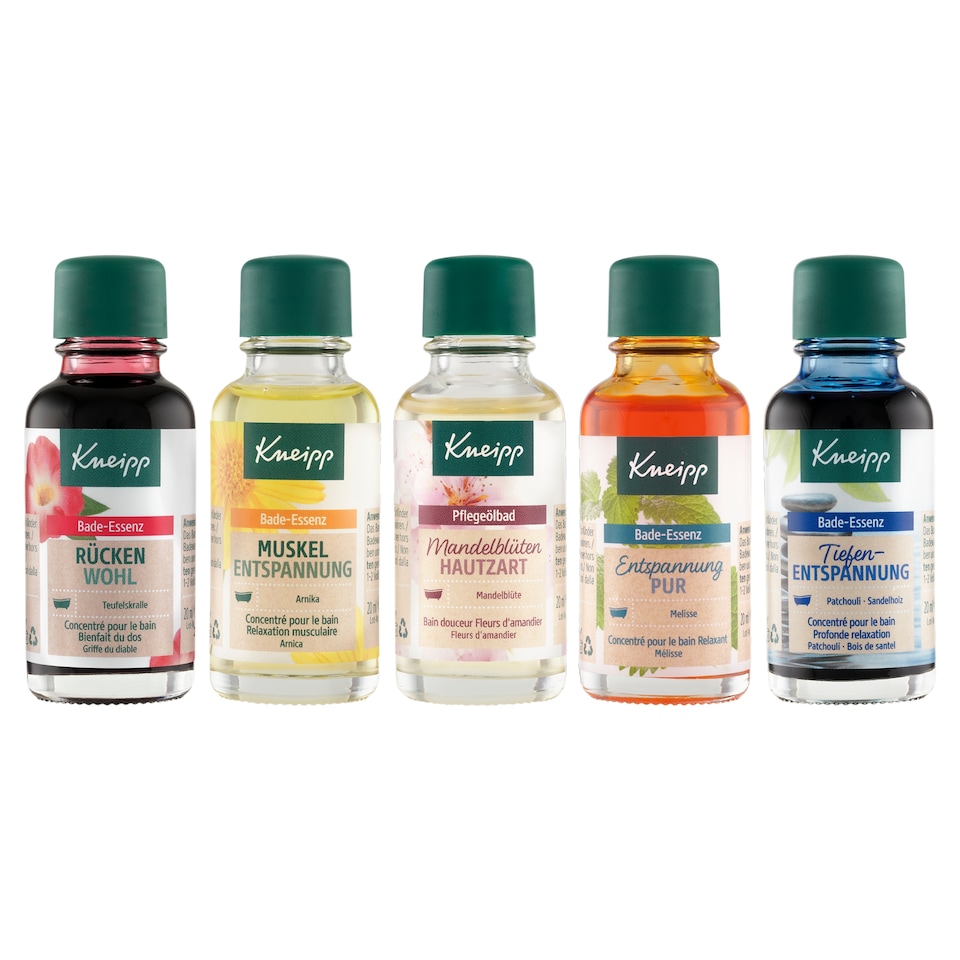 Obrázek 1 pro produkt Kneipp Oleje do koupele dárková sada 5 x 20ml