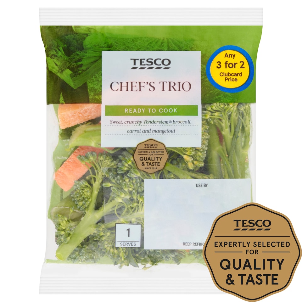 image 1 of Tesco Chefs Trio 80G