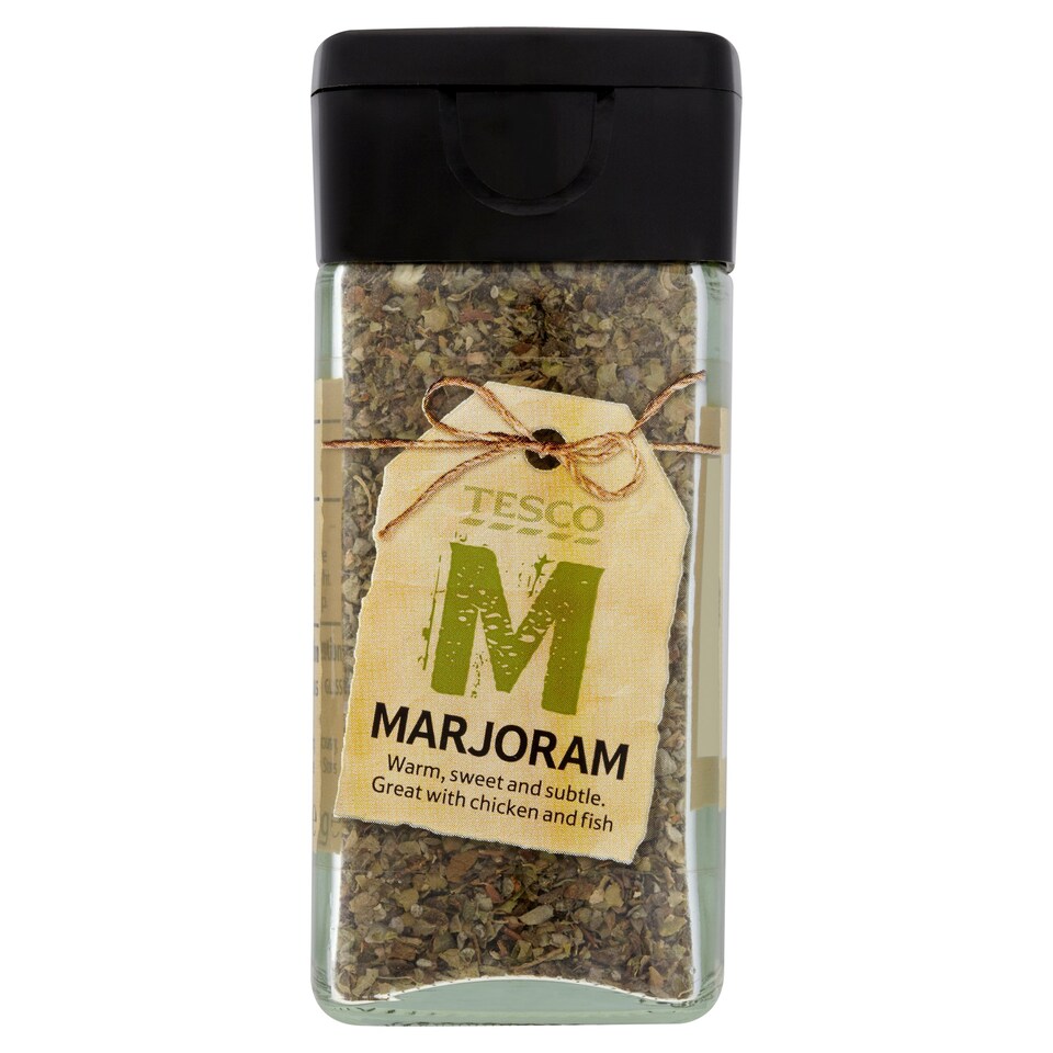 Tesco Dried Marjoram 10G Jar