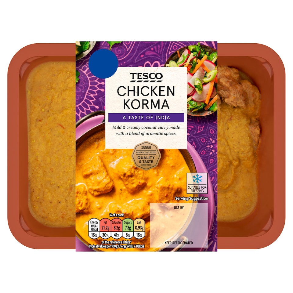 Tesco Chicken Korma 400g