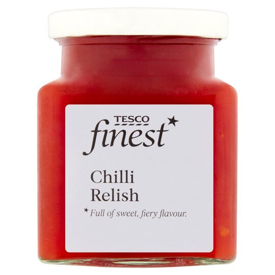 Tesco Finest Chilli Relish 295G Tesco Groceries