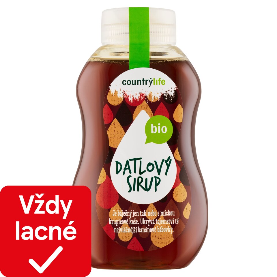 obrázok 1 z Country Life Bio datľový sirup 250 ml