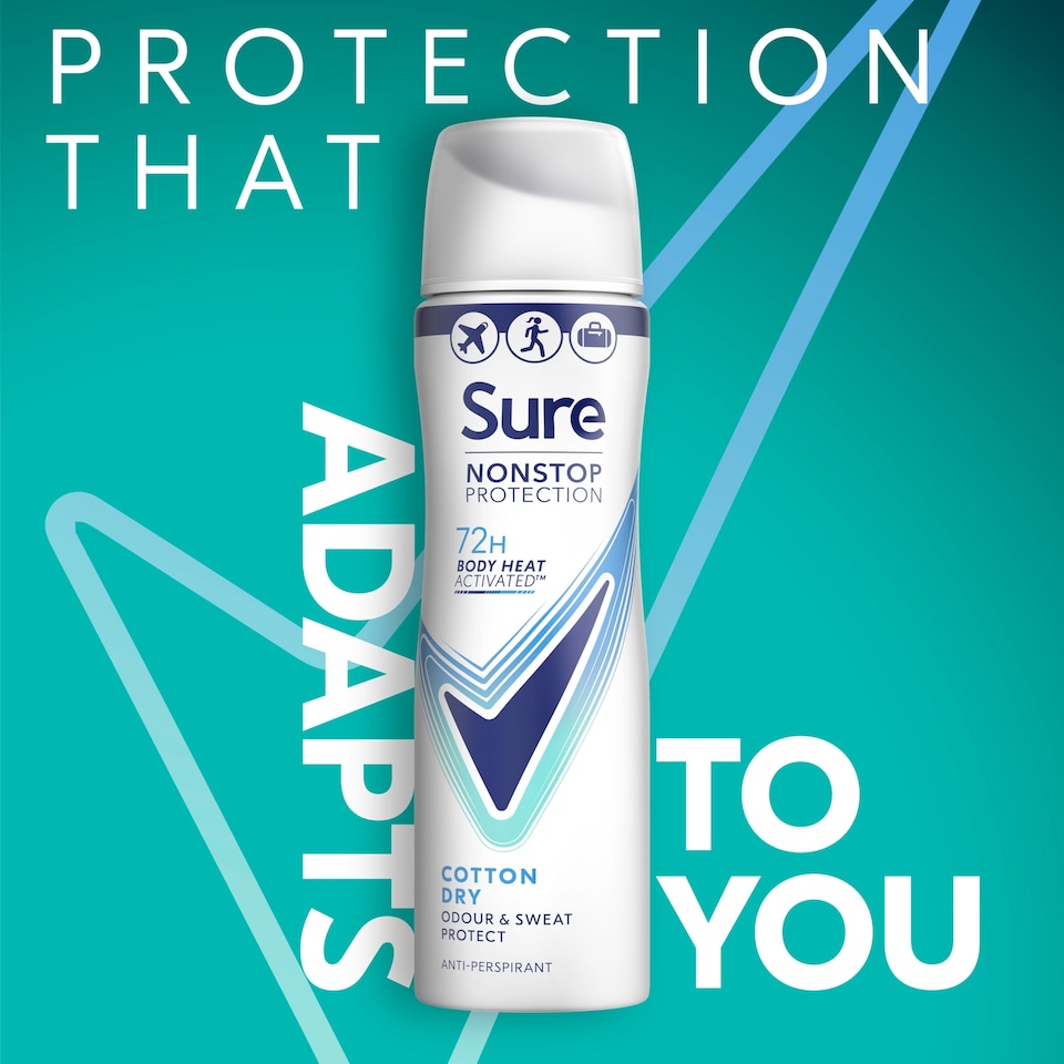 image 1 of Sure 72H Cotton Dry Antiperspirant 75Ml