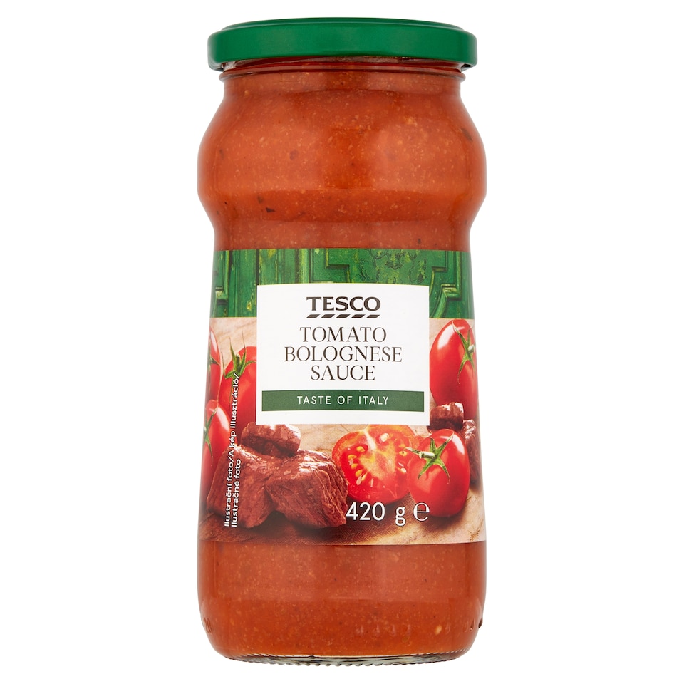 Tesco Tomato Bolognese Sauce 420 g