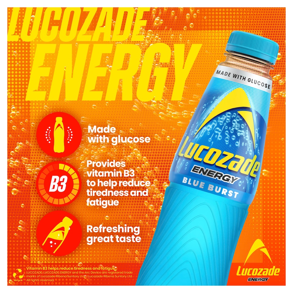 image 1 of Lucozade Energy Blue Burst 900ml