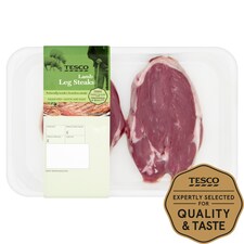 Tesco Lamb Leg Steaks 300G