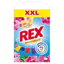 REX Aromatherapy Color prací prostriedok 54 praní 2,97 kg
