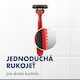 obrázok 3 z Gillette Blue3 Plus Comfort, Jednorazové Holiace Strojčeky Pre Mužov, Balenie Holiacich Strojčekov