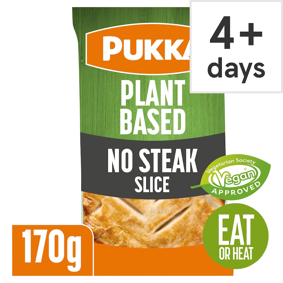 Pukka Vegan No Steak Slice 170g