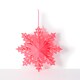 image 2 of Paperchase Neon Christmas Snowflake Decoration