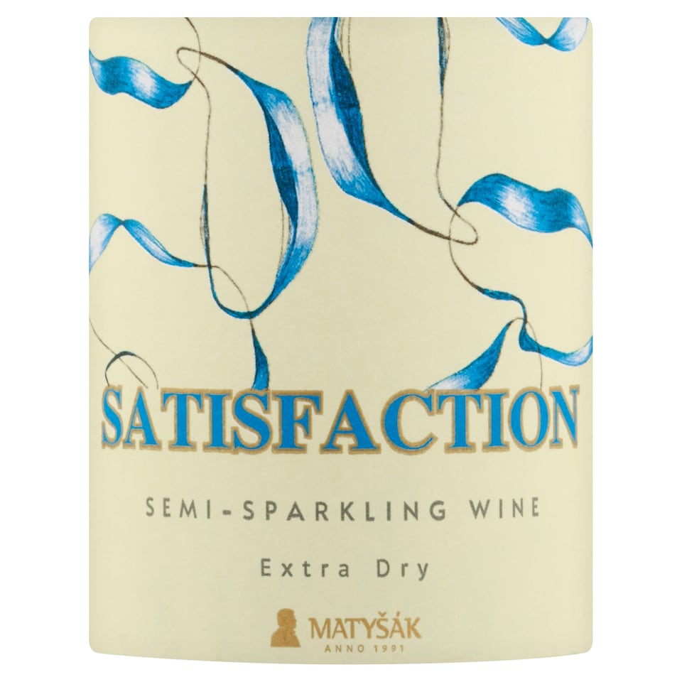 image 1 of Matyšák Satisfaction Semi-Sparkling White Wine Extra Dry 0.375 L