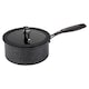 image 2 of Go Cook Black Oven Safe Saucepan 18cm