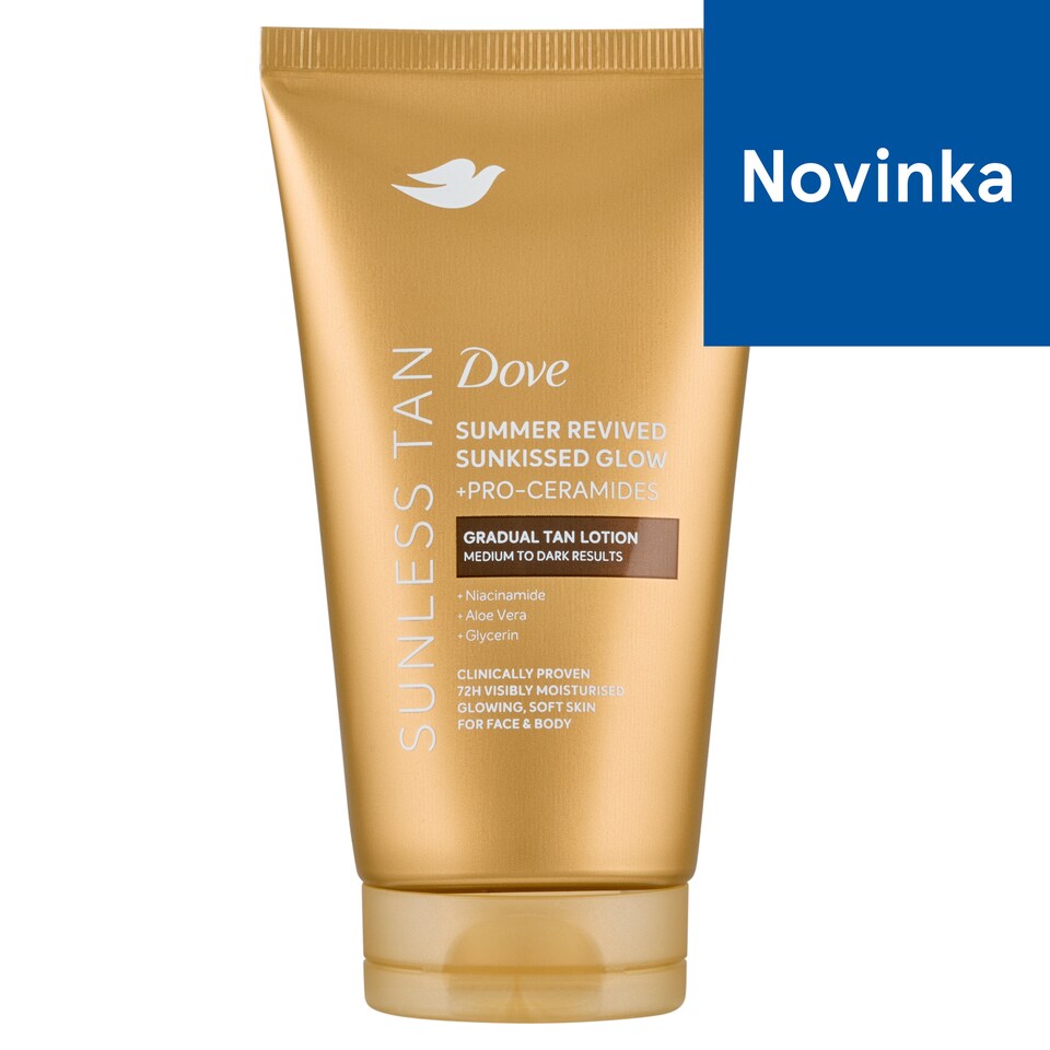 image 1 of Dove Summer Revived Gradual Tan Lotion Medium to Dark 75 ml