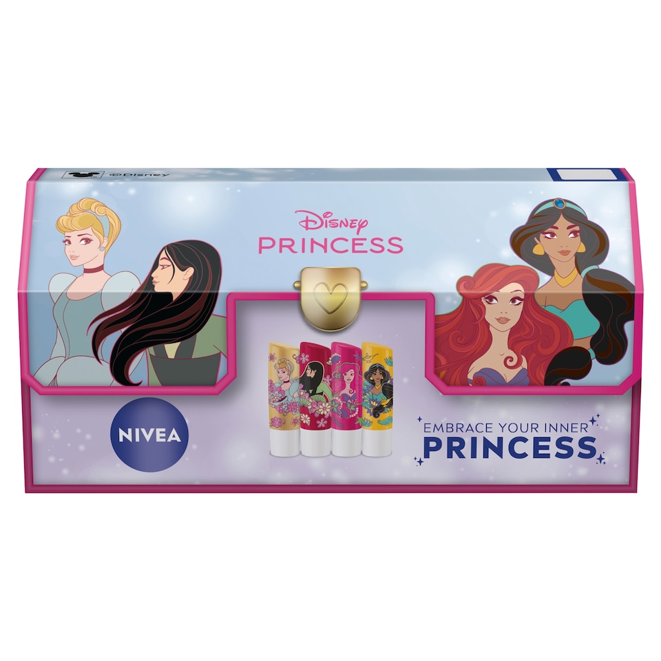 NIVEA DISNEY PRINCESS LIP BALM GIFT PACK